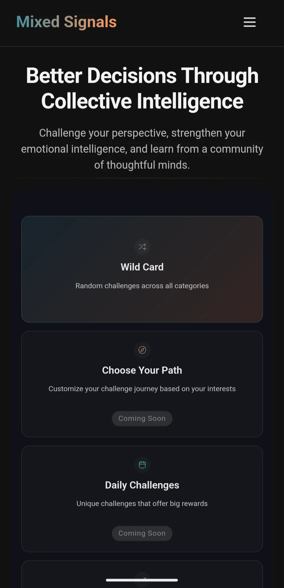 Mixed Signals screenshot 1
